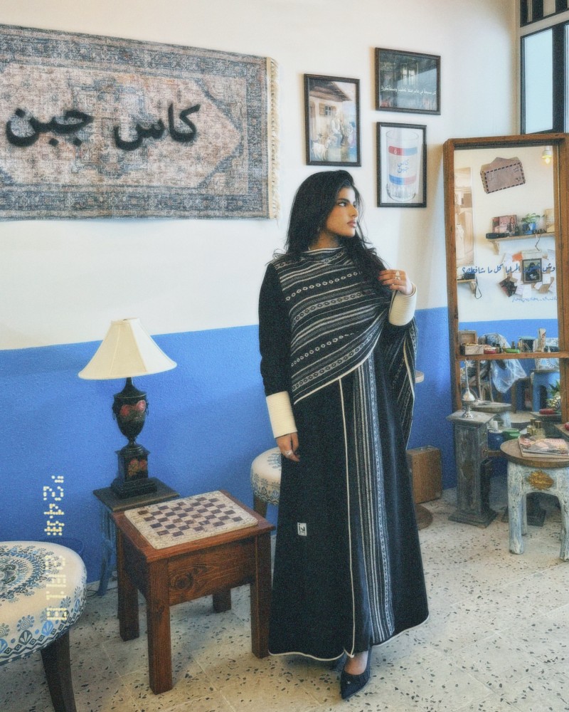 عباية سكارف سدو