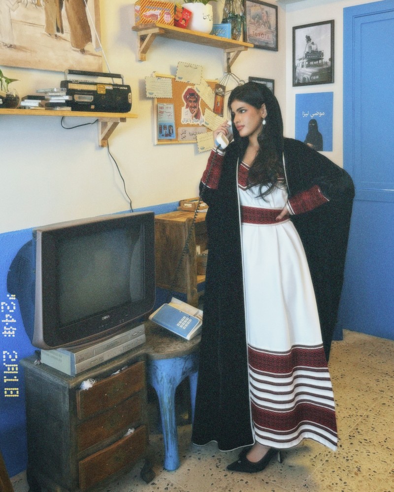 عباية مخمل سدو