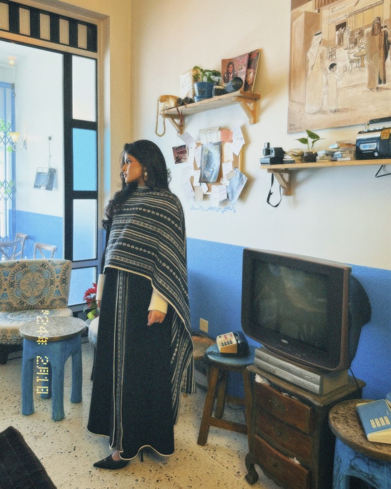 عباية سكارف سدو