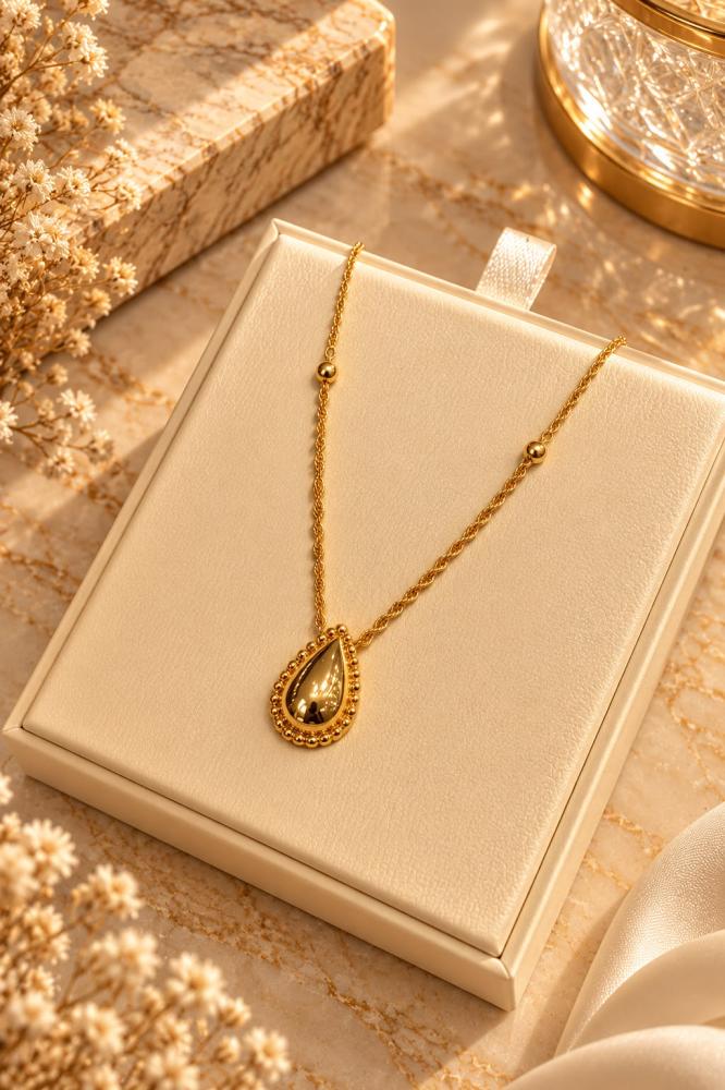 عقد ذهب عيار 21