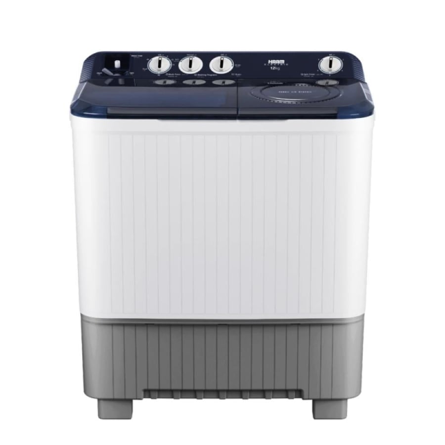 غسالة هام 13ك  حوضين ابيض HMTTI 3000W H25