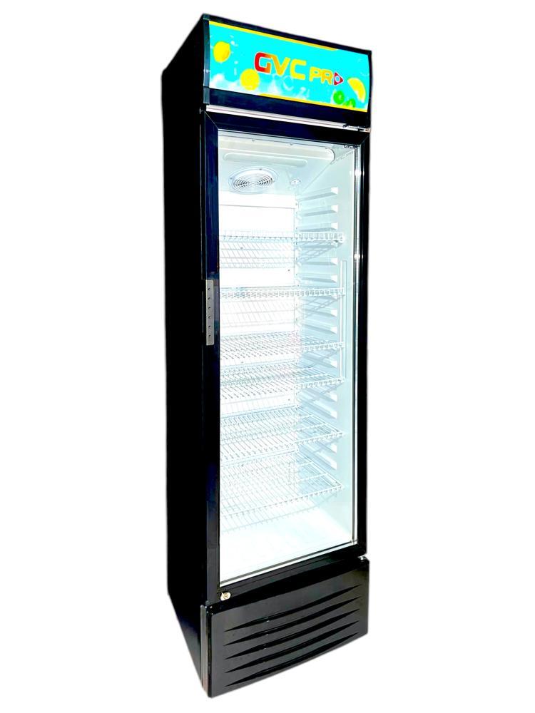 ثلاجة جى في سى عرض 338 لتر اسود GVCW-580