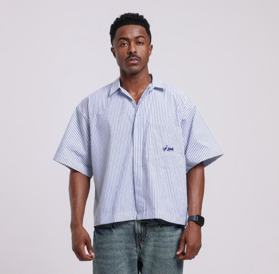 Cyan shirt