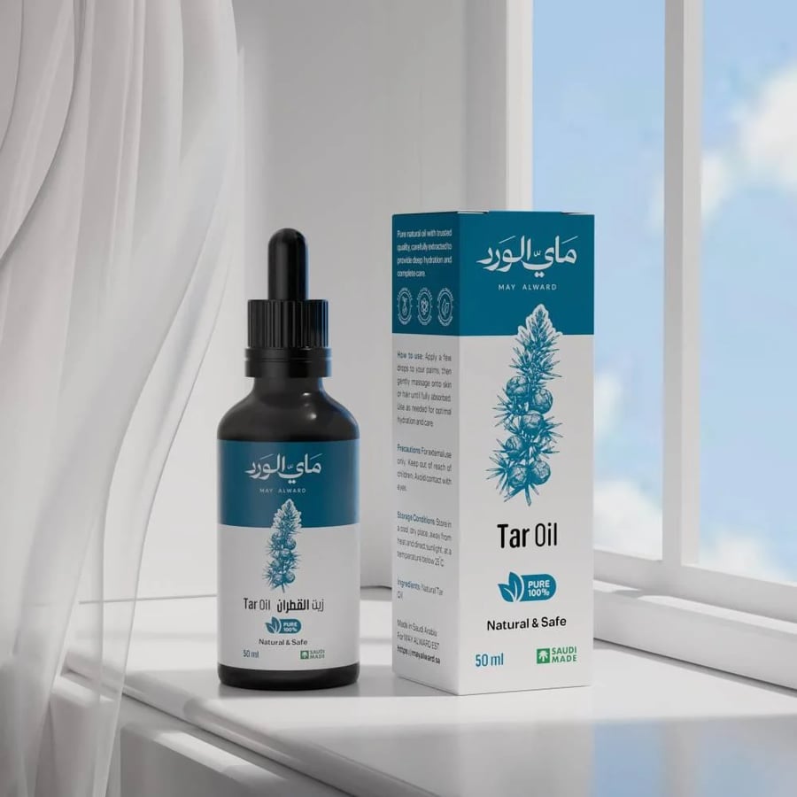 زيت القطران للشعر
