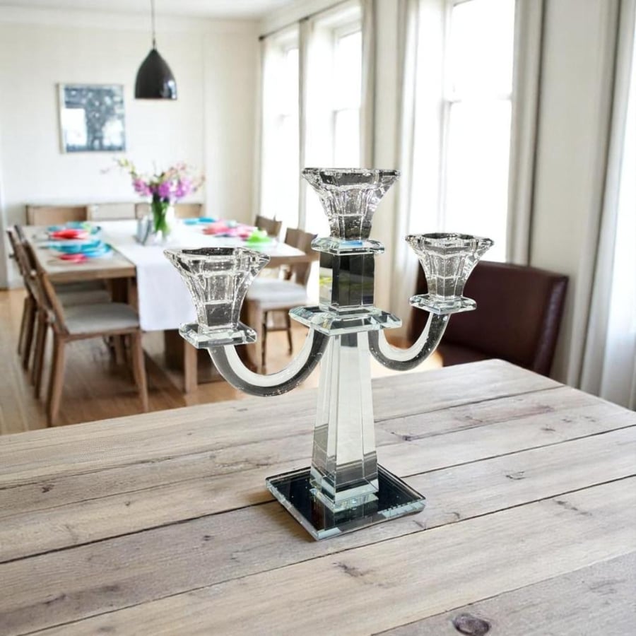 Three-glass candlestick