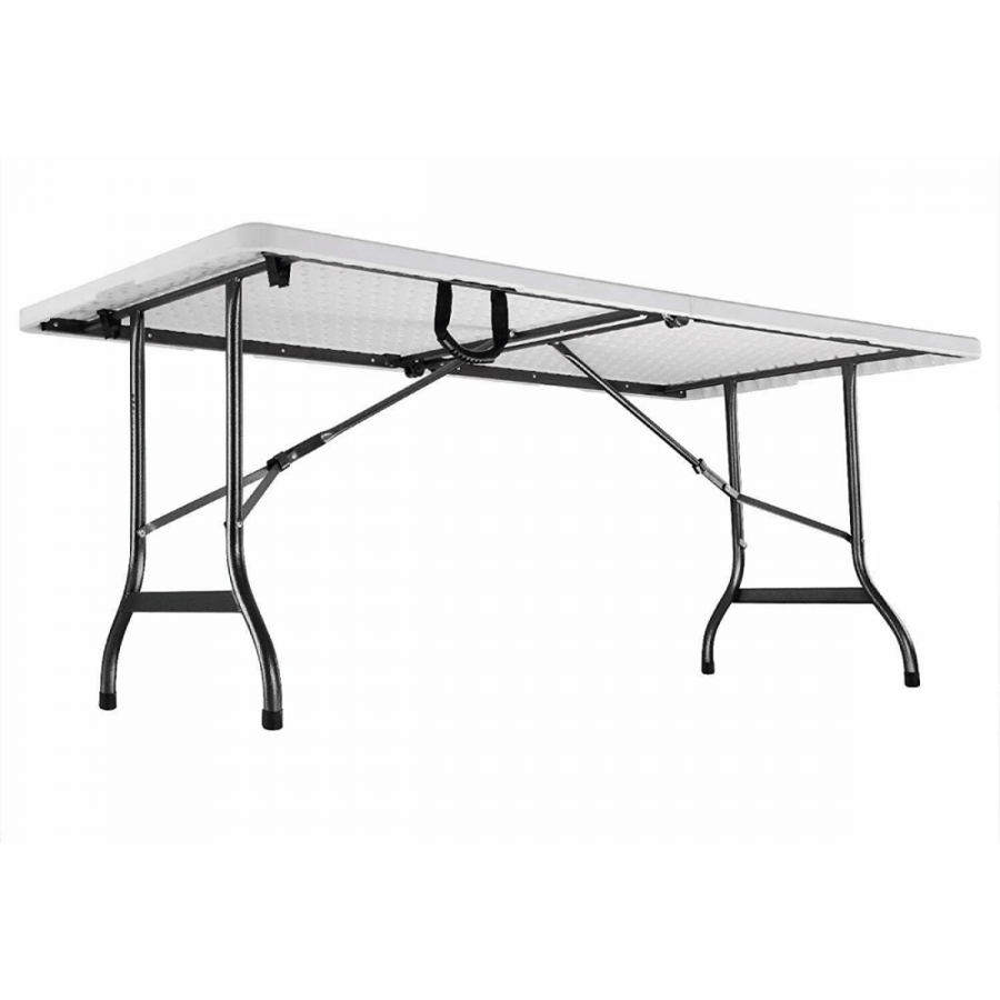 Rectangular table foldable