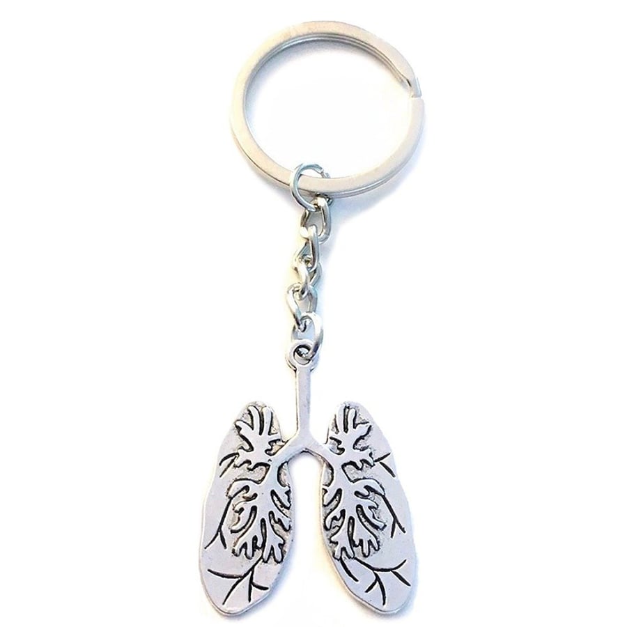 Lung Keychain
