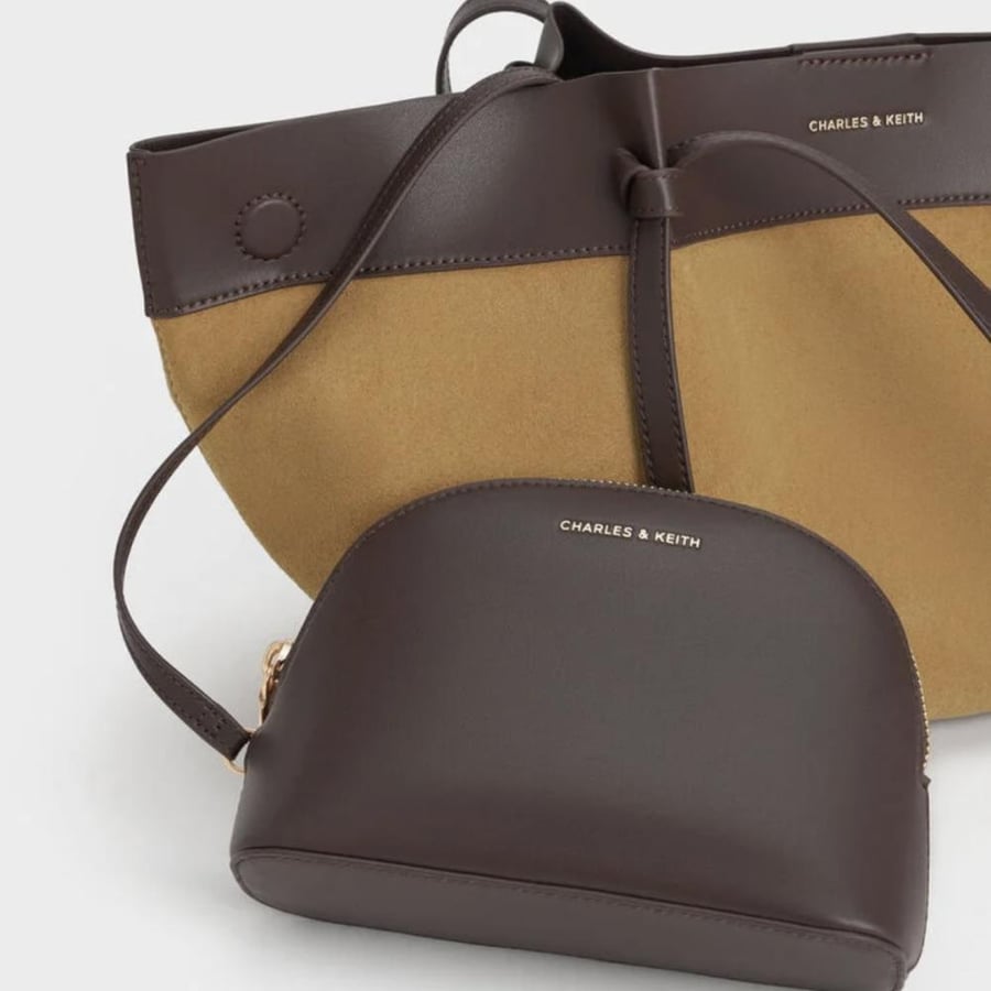 Calla Tote Bag charles and keith Large | شنطة كالا مقاس لارج تشارلز اند كيث