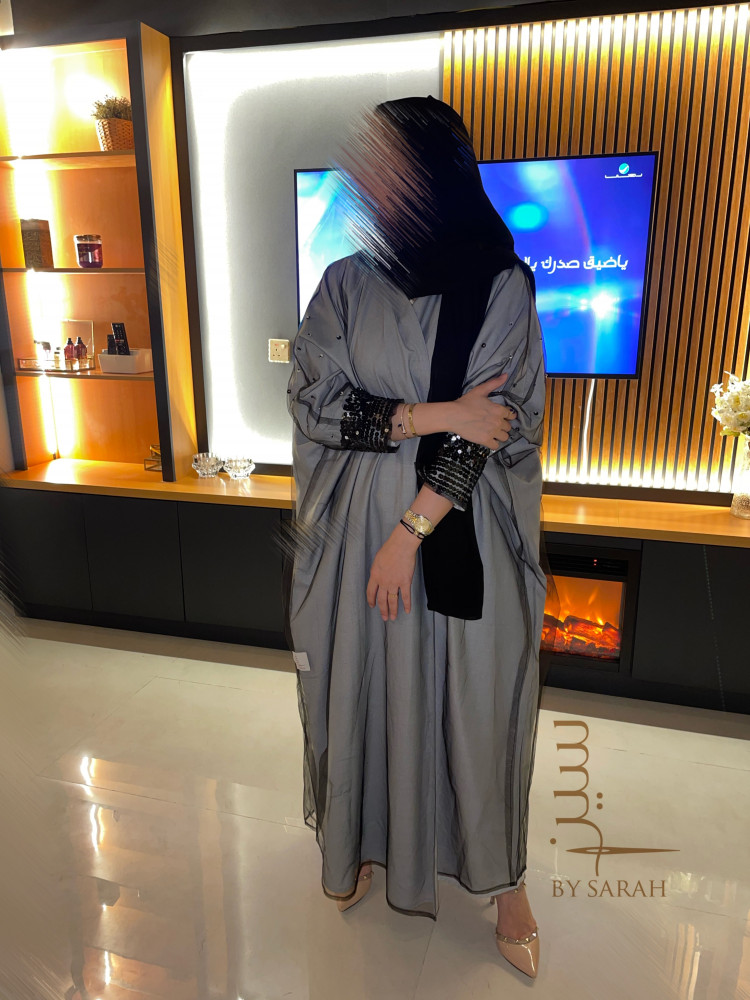 عباية تُل مشكوك مبطنه بلينن كوري