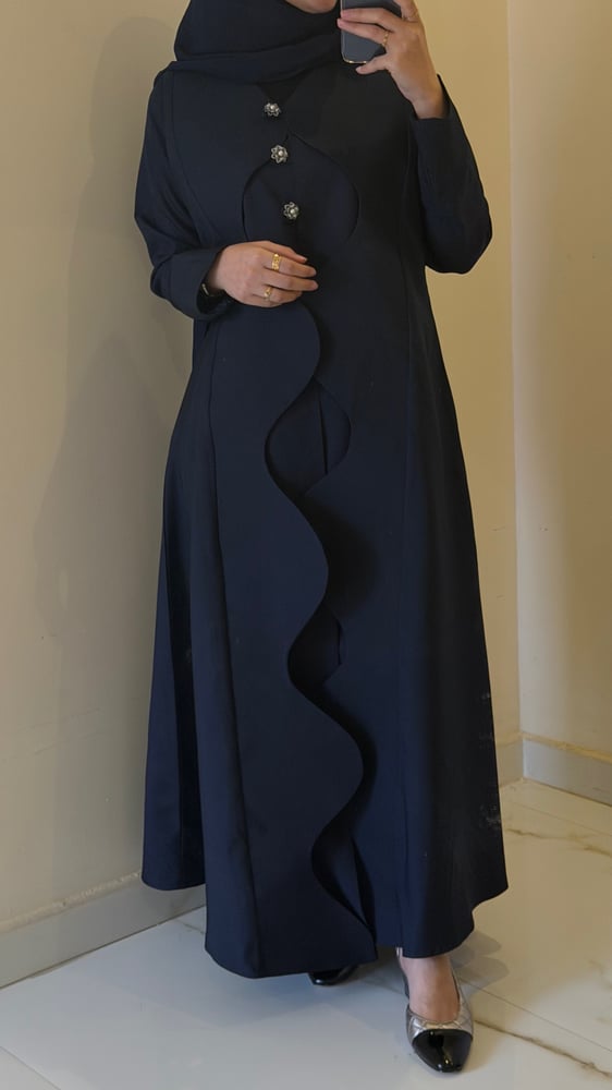 عباية كوت كحلي