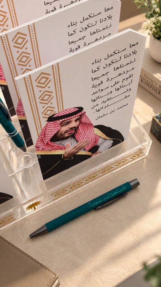 استاند أقلام اليوم الوطني