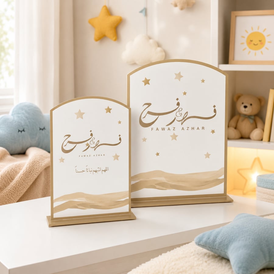 Reception stands - theme custom-made