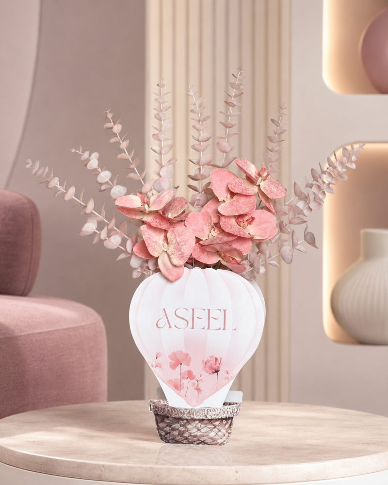 Table reception vase - theme upon request