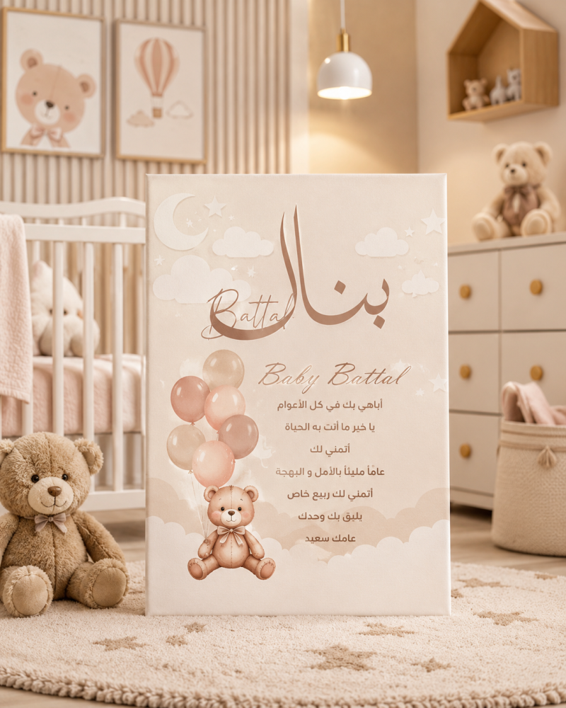 لوحة جدارية  - الثيم حسب الطلب