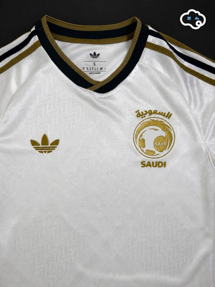 تيشيرت السعودية الأبيض كأس العالم
