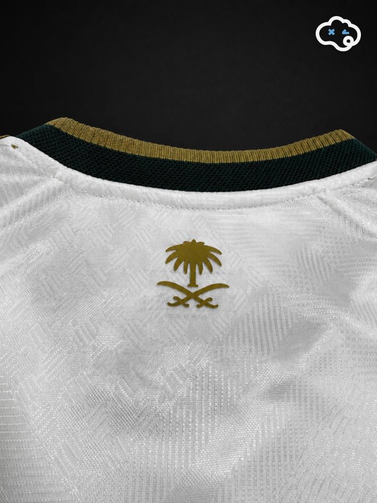 تيشيرت السعودية الأبيض كأس العالم