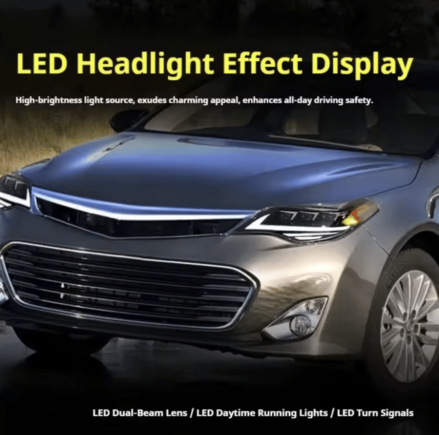 شمعات افالون 2013 - 2018 3 عدسات ليد LED