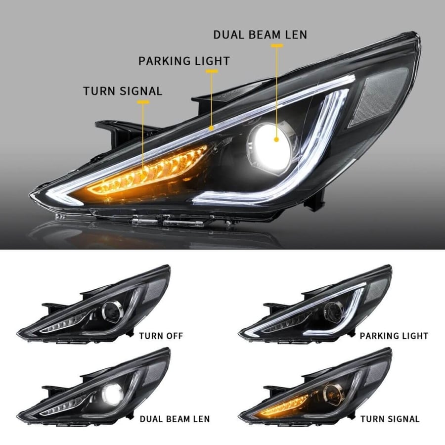 شمعات سوناتا 2011 - 2014 ليد LED