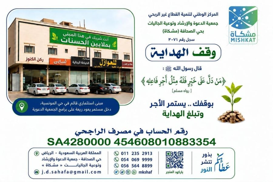 مساهمة جماعة جامع المفدى | وقف الهداية