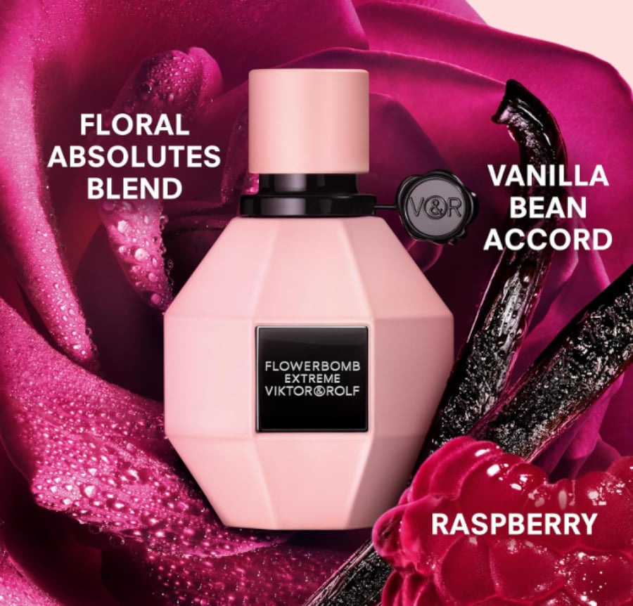 عطر فلاور بومب اكستريم او دي بارفان للنساء من فيكتور اند رولف - 100مل