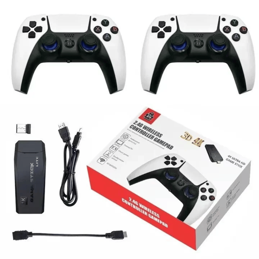 جهاز العاب الطيبين GAME مع 2 كنترول لاسلكي  XBOX