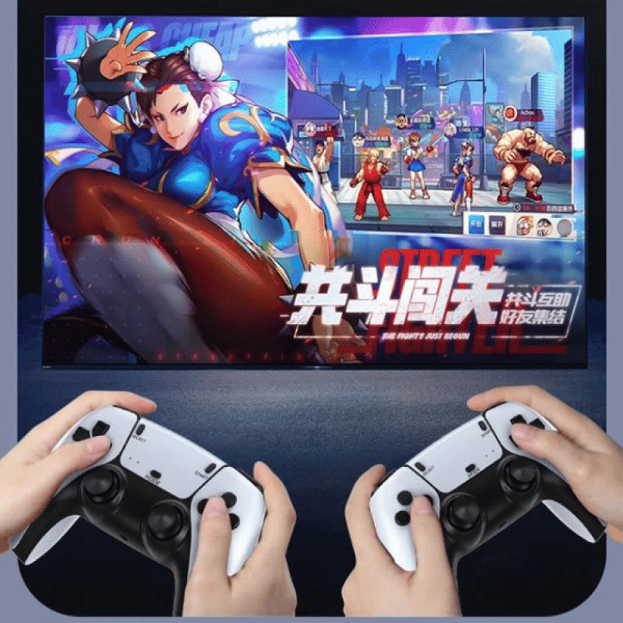 جهاز العاب الطيبين GAME مع 2 كنترول لاسلكي  XBOX