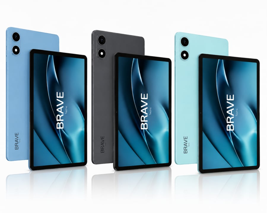 بريف BRAVE T4 Lite تابلت 10.1 بوصة واي فاي 128 جيجابايت - ورام 4+4 جيجابايت