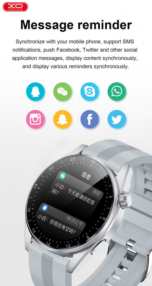 XO - W3 Pro smart watch