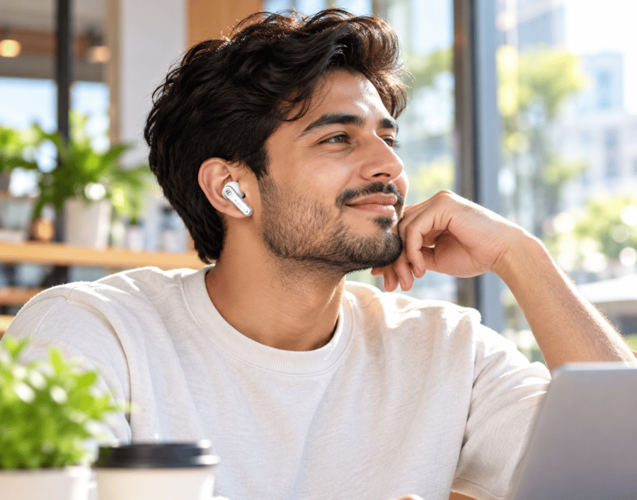 سماعة ديلون DELONE Sound Pro+ لاسلكية DL-EB01