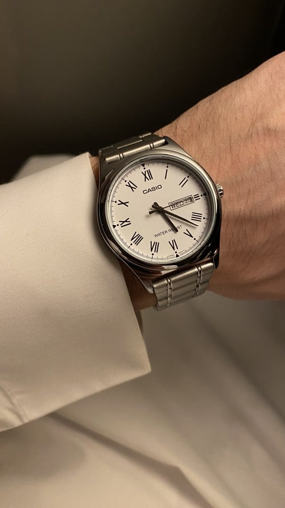 ساعة casio quartz