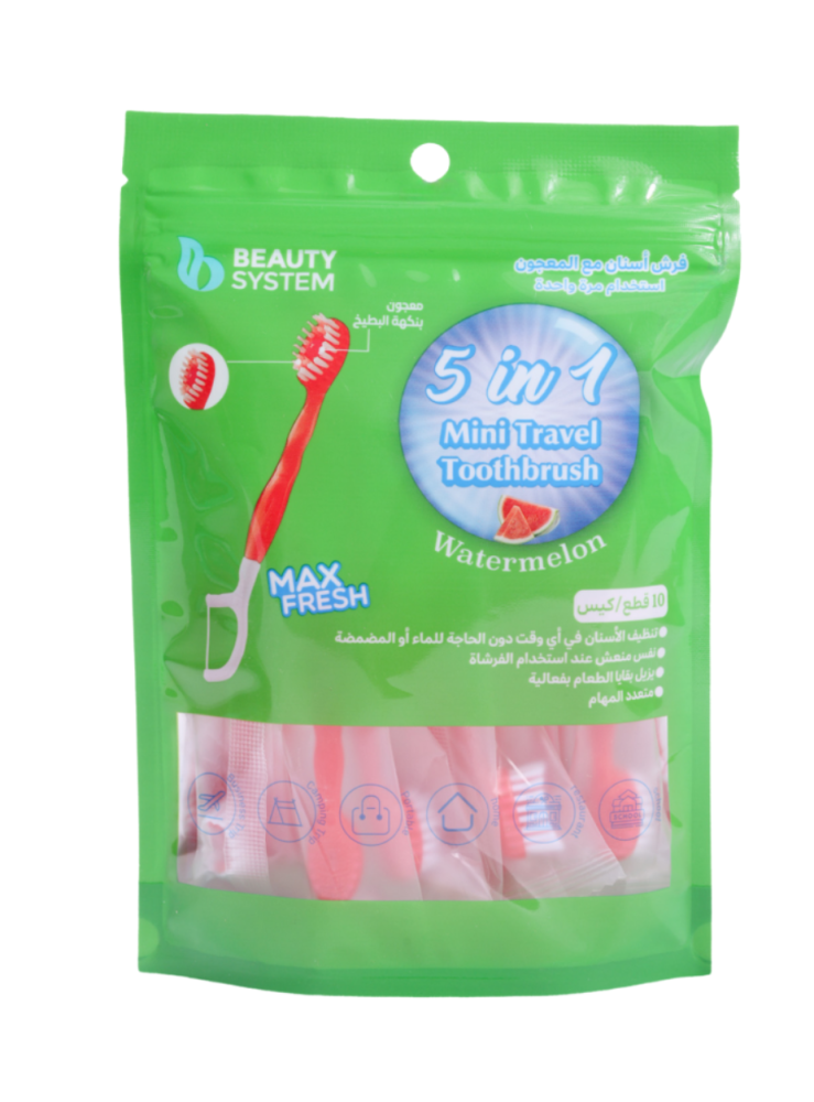 فرشاة اسنان استخدام واحد