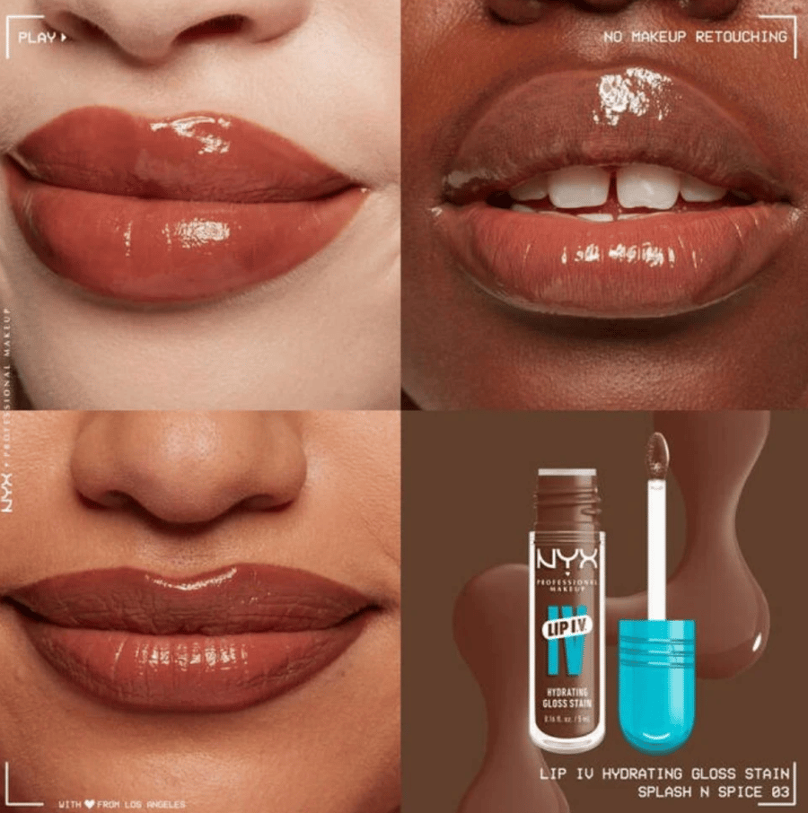 Nuxe moisturizing lip gloss - 03 Splash and Spice