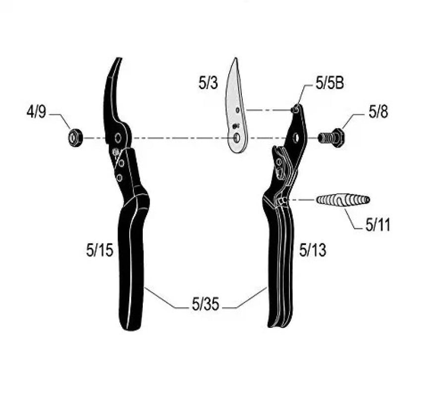 فيلكو 5 مقص تشذيب لتقليم فروع Felco 5