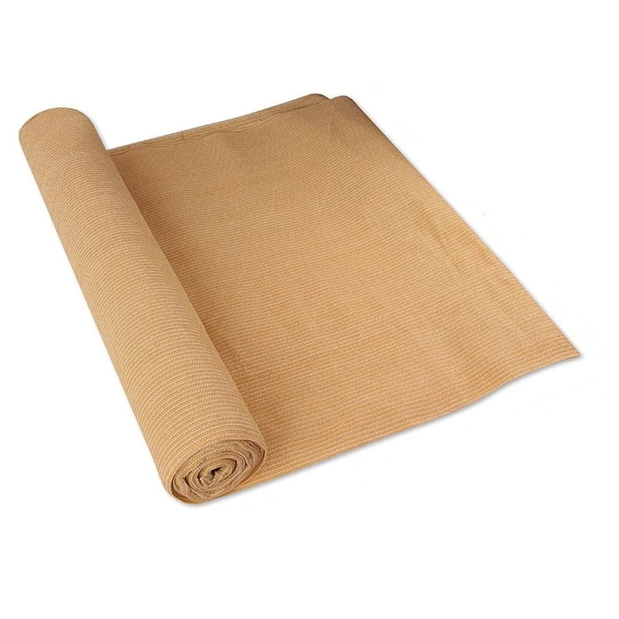 Super shade netting 80%, 2 meters wide, 50 meters long, beige color