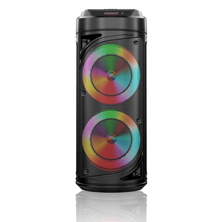 Portable Bluetooth Speaker with Microphone and Remote Control