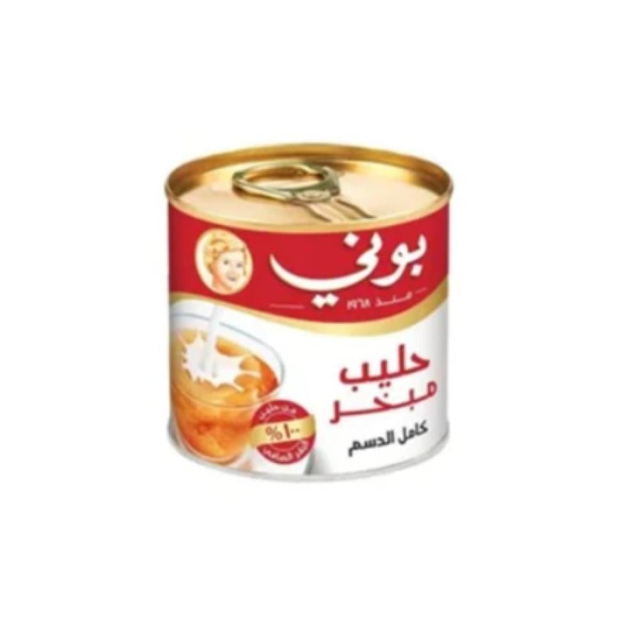 بوني حليب مبخّر كامل الدسم ١٧٠غ