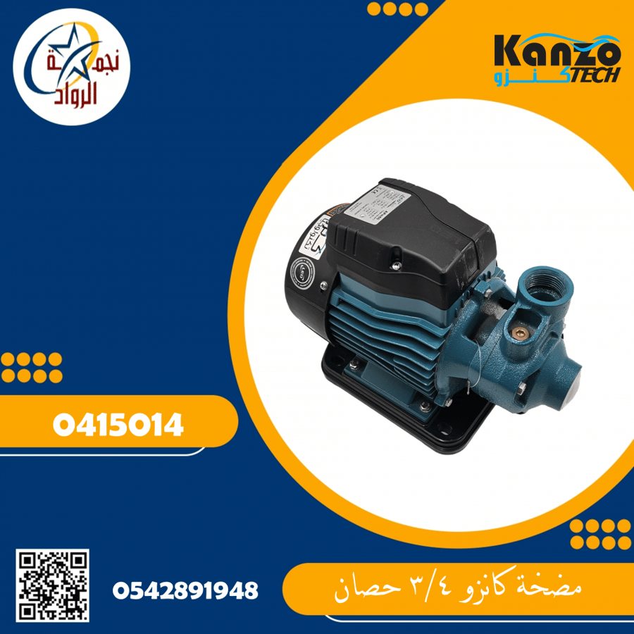 مضخة كانزو 3/4 حصان 220V