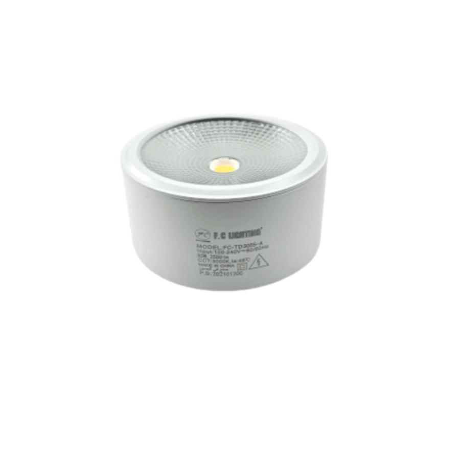 سبوت لايت خارجي 5" 30 وات FC-TD3055-A WH F.C LIGHTING
