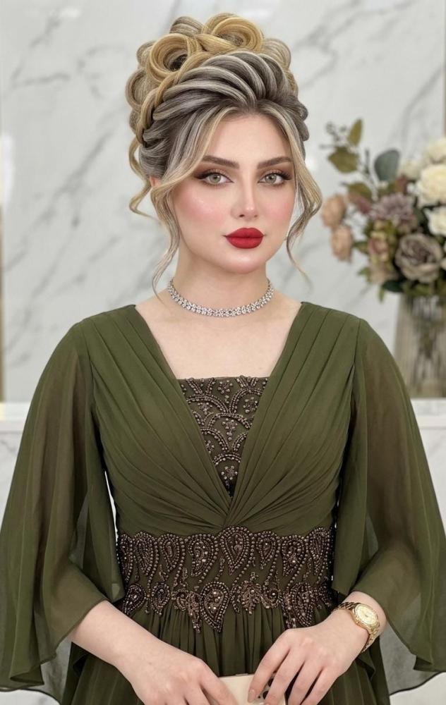 فستان لؤلؤة الزيتوني