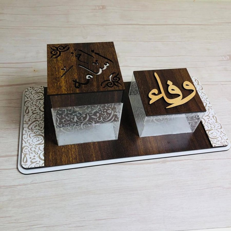 مبخره أكريليك حفر ليزر