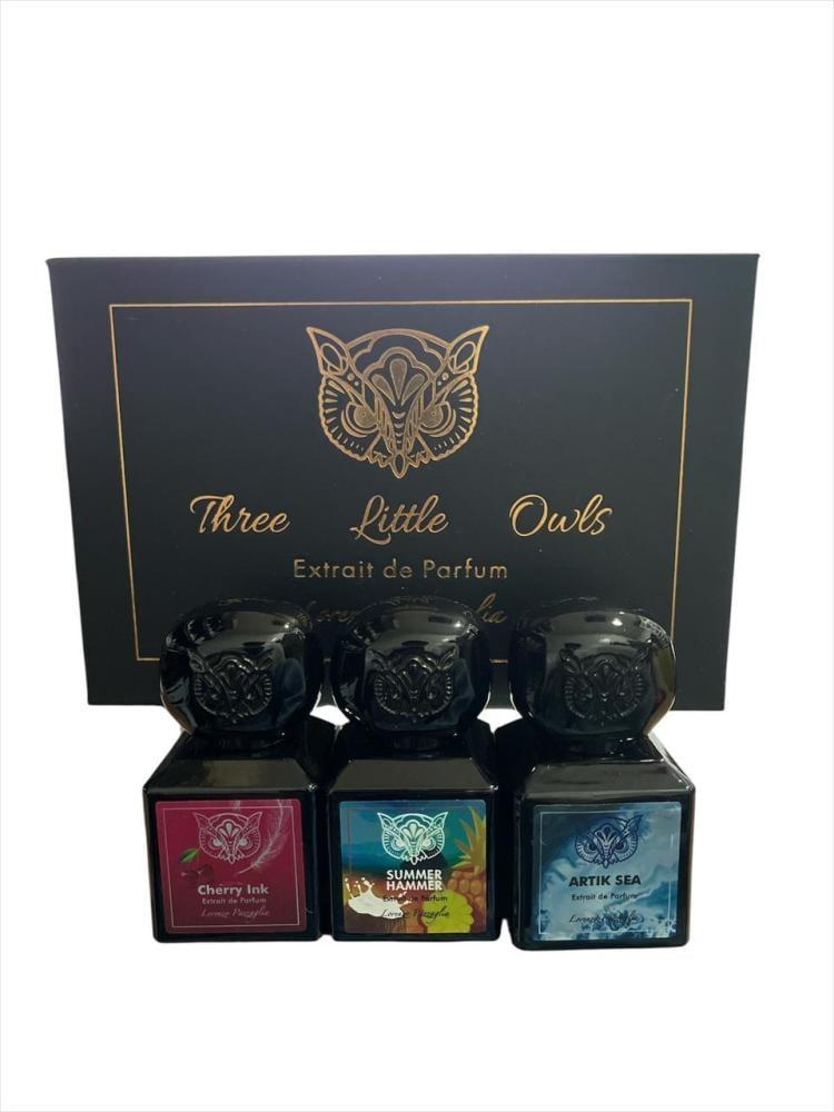 مجموعة الثلاث البوم الصغيرة من لورينزو بازجيليا Three little owls