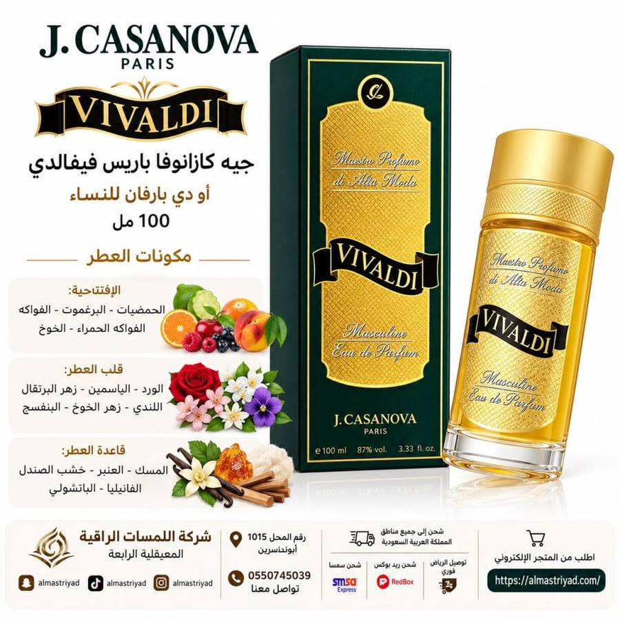 Perfume inspired by Vivalei Czenova 100 ml