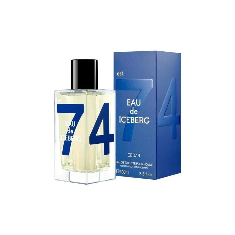 عطر ايسبرج او دو ايسبرج 74 سيدار الرجالي او دو تواليت 100مل