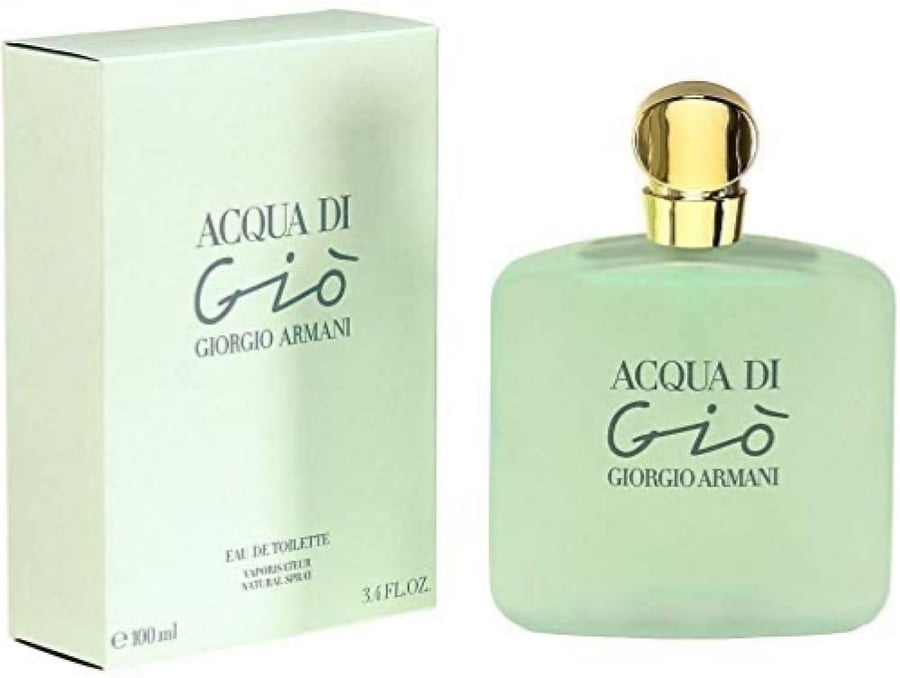 عطر اكوا دي جيو من جورجيو ارماني للنساء او دي تواليت سبراي 100 مل