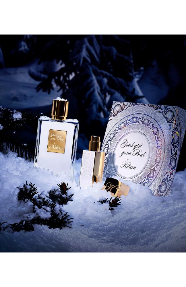 طقم قود قيرل من كيليان او دو بارفيوم 50 مل+عطر بخ قابل للتعبئة 7.5 مل