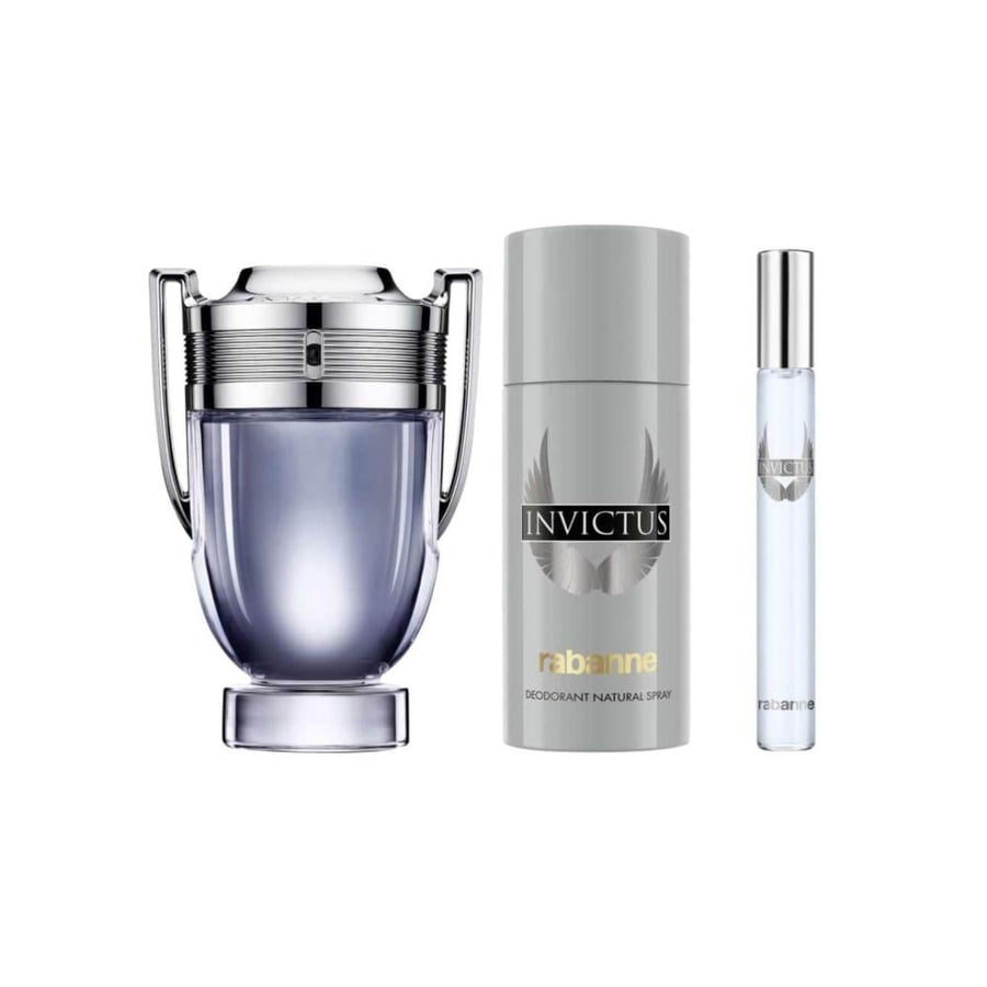 طقم رابان انفكتوس اودي تواليت 100 مل+عطر بخ 10 مل+ديودرنت سيري 150 مل
