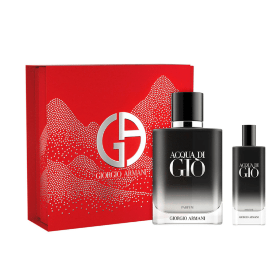 طقم ارماني اكوا دي جيو بارفيوم رجالي 100مل + عطر بخ 15 مل