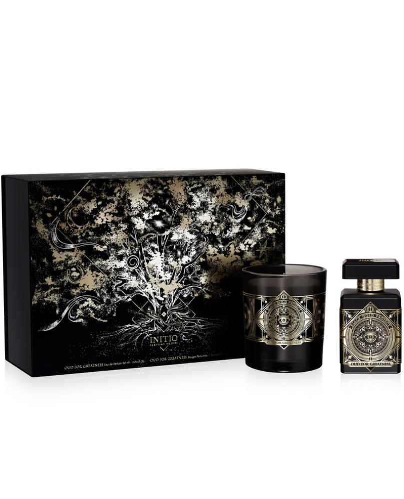 عطر عود فور جريتنس للجنسين ( عطر 90 مل + شمعة 180 غرام