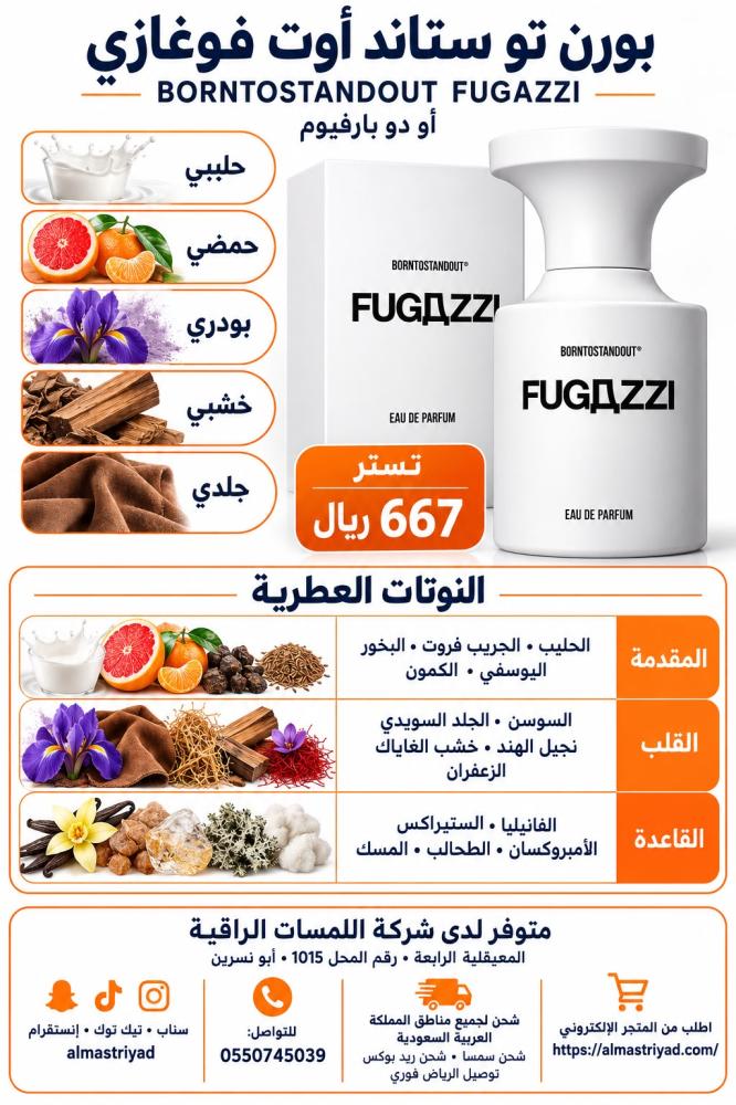 تستر عطر بورن تو ستاند اوت فوجازي او دو بارفيوم 50مل