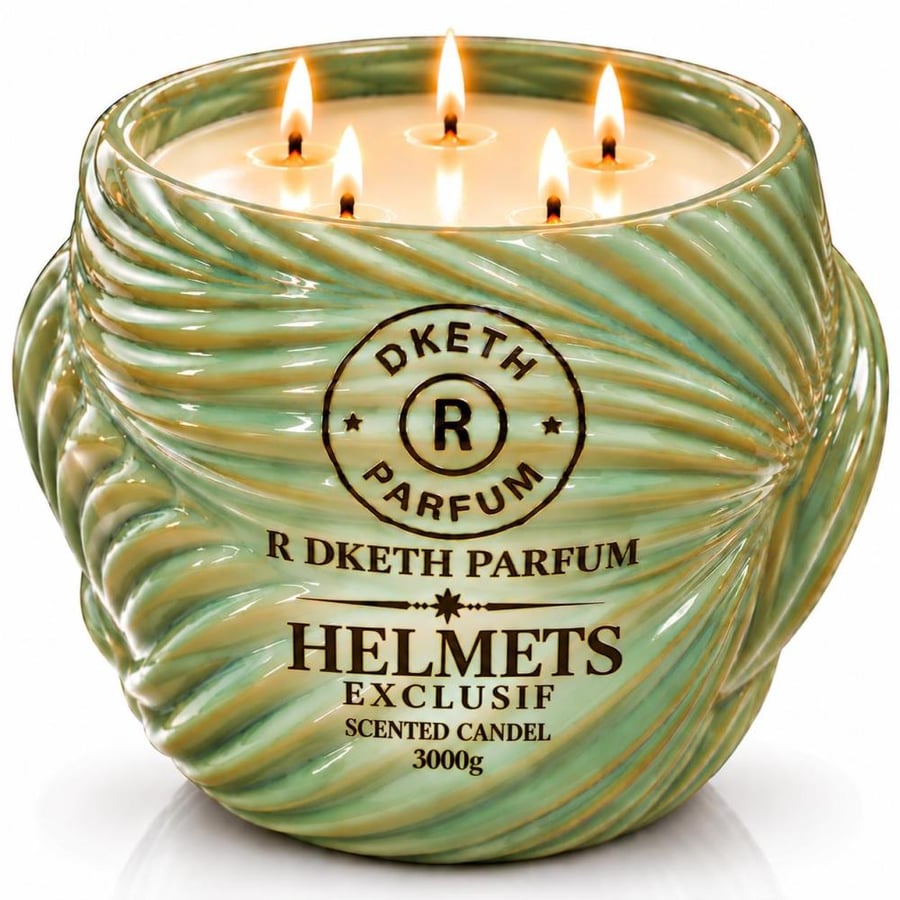شمعة آر دكث بارفيوم هيلمتس إكسكلوسيف المعطّرة – 3000 جرام  R Dketh Parfum Helmets Exclusif Scented Candle – 3000g